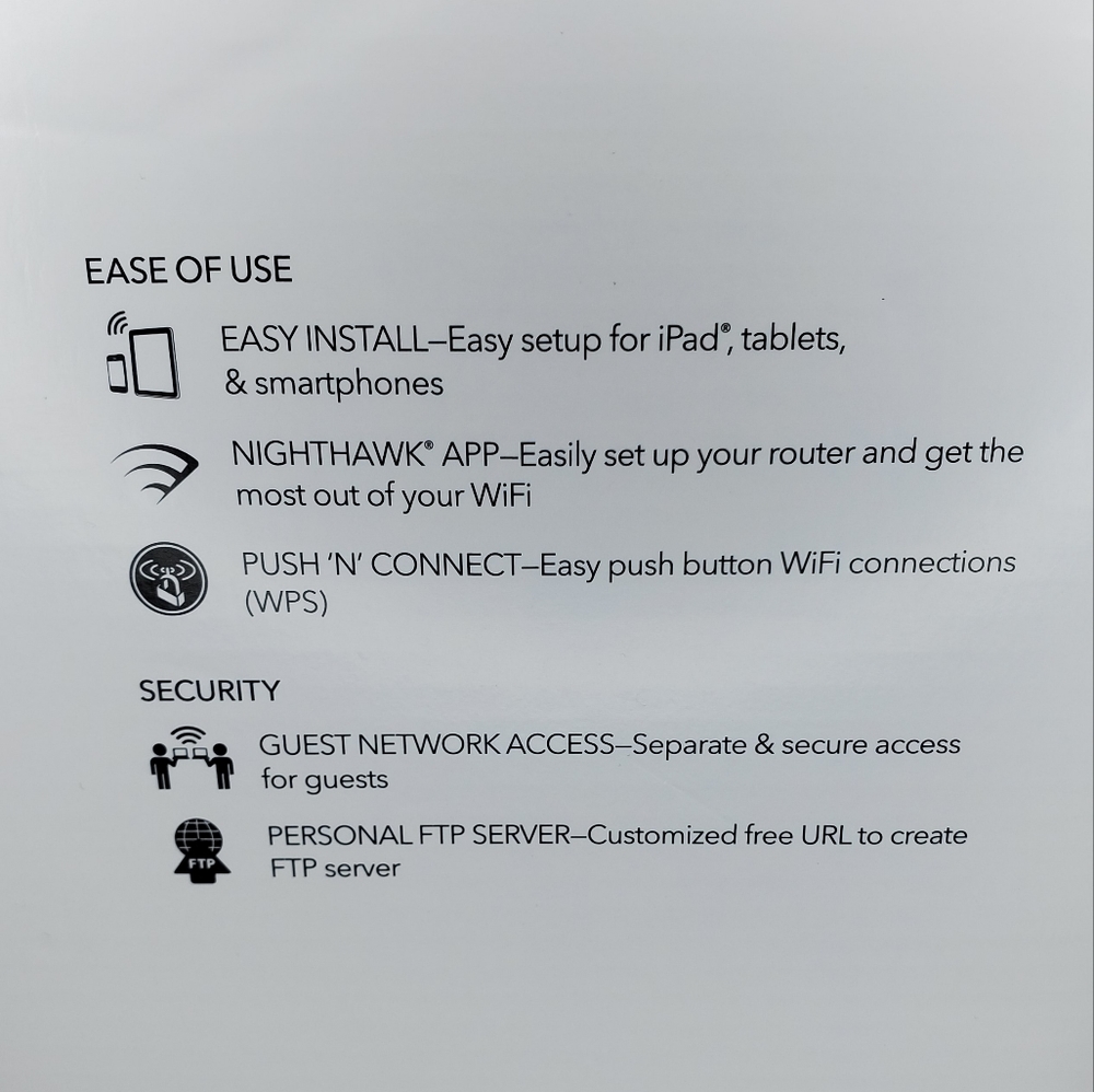 WiFi Router NETGEAR AC2000 (R6850) Wifi5 - Picture 11 of 12